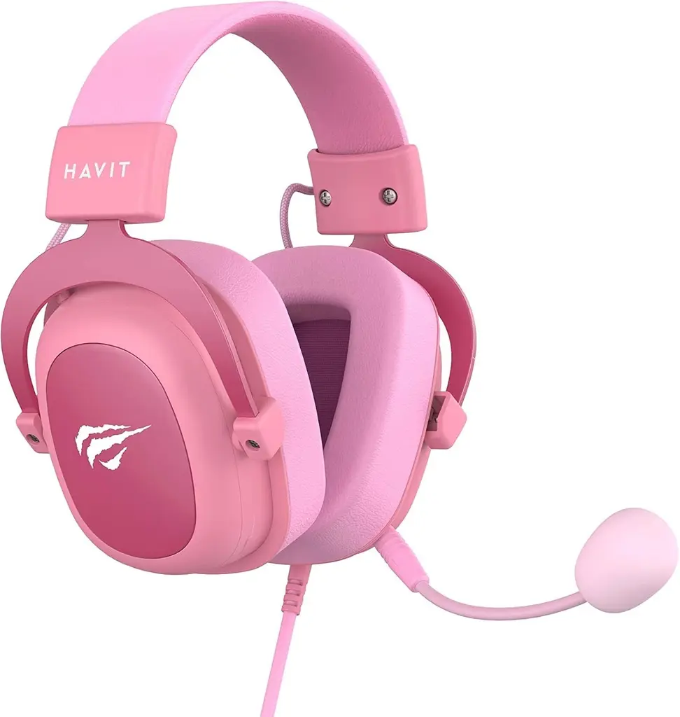 DIADEMA AUDIFONOS GAMER ROSADO WAIFU SONIDO BASS MICROFONO DESMONTABLE (3).webp