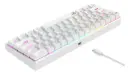 TECLADO MECANICO COMPACTO BLANCO CABLE TIPO C HAVIT 61 TECLAS RGB (3).webp