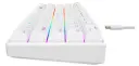 TECLADO MECANICO COMPACTO BLANCO CABLE TIPO C HAVIT 61 TECLAS RGB (5).webp
