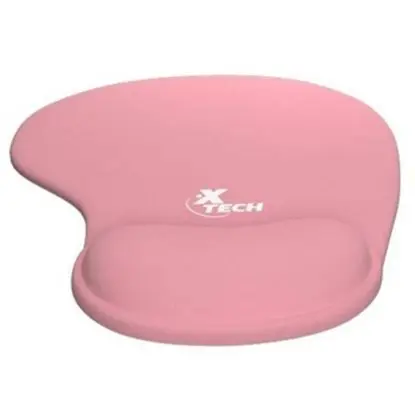 PAD MOUSE GAMER ROSADO GEL REPOSAMUÑECAS XTECH.webp