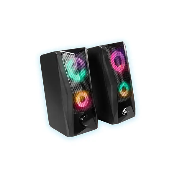PARLANTES GAMER ESTEREO MULTIMEDIA 2.0 RGB USB PARA PC XTECH (2).webp