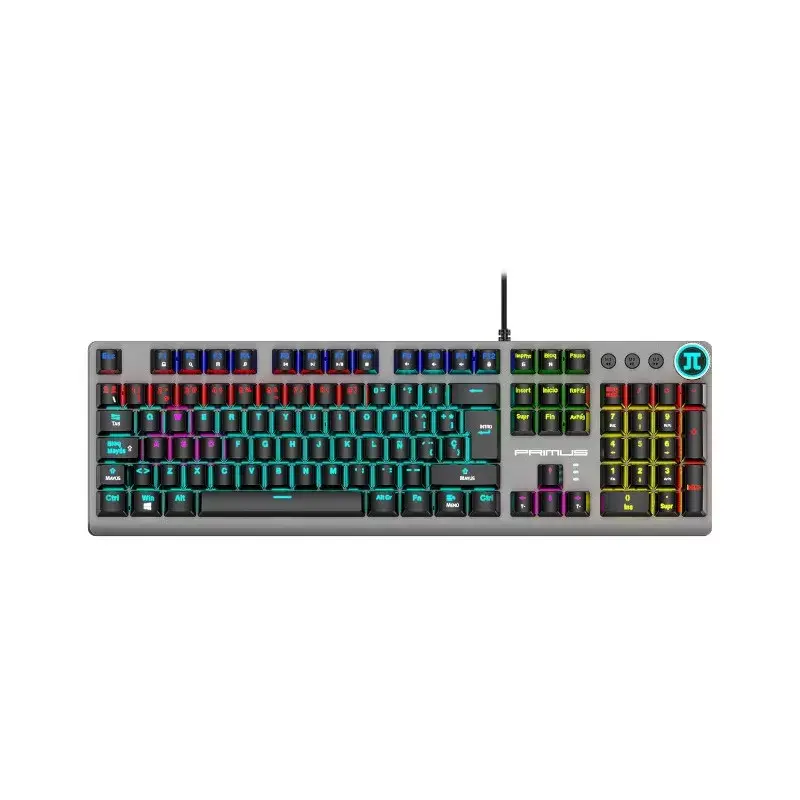 [PKS-093S] TECLADO MECANICO PRIMUS SILENCIOSO USB BOTON MULTIFUNCION RGB SOFTWARE.webp