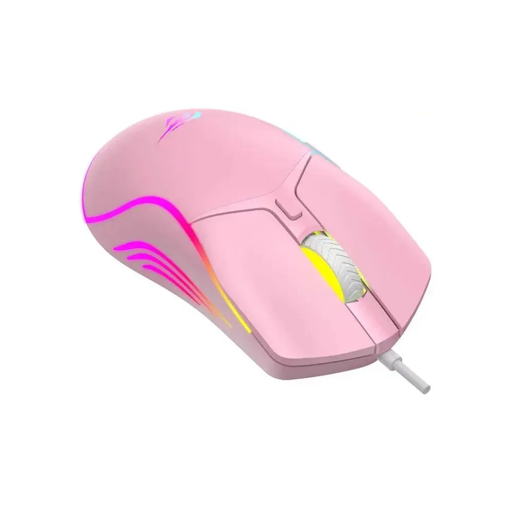 MOUSE GAMER RGB RETROILUMINADO 7200DPI 6 BOTONES USB ROSADO HAVIT (copia) (3).webp