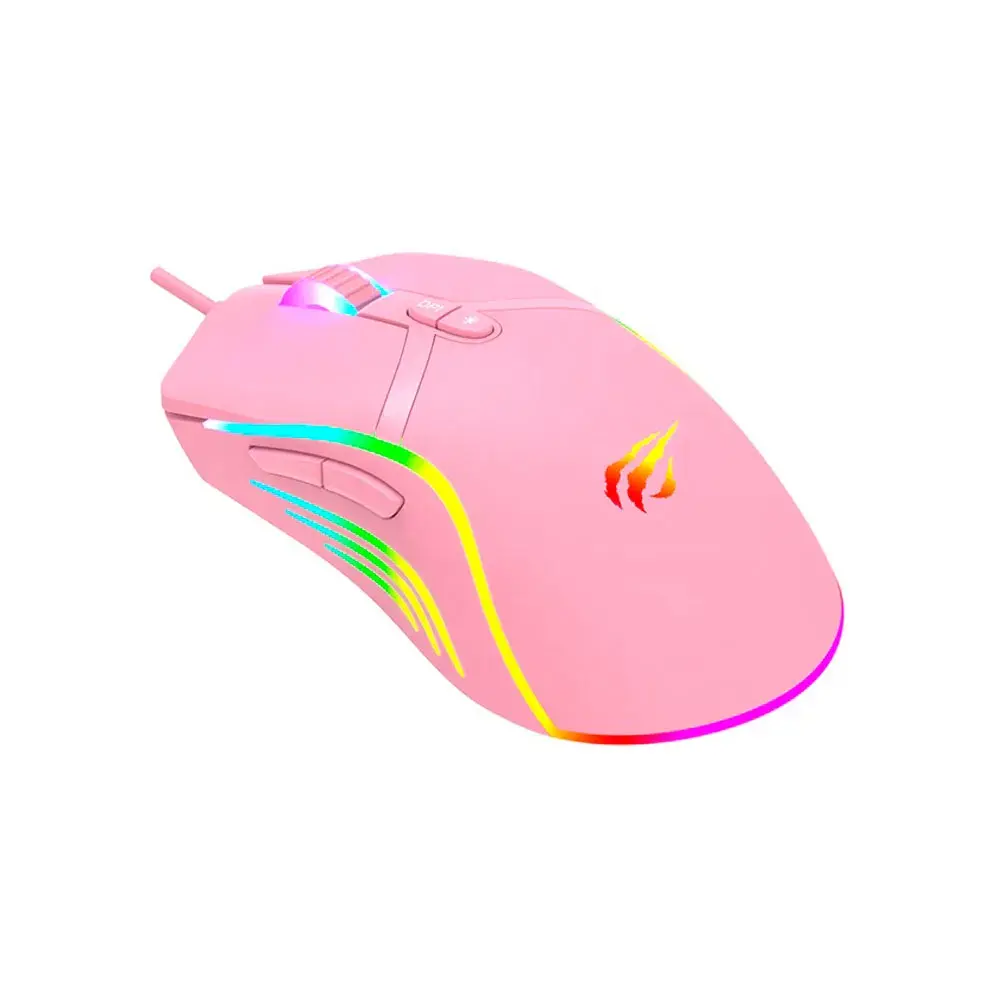 MOUSE GAMER RGB RETROILUMINADO 7200DPI 6 BOTONES USB ROSADO HAVIT (copia) (4).webp