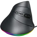 MOUSE VERTICAL USB RGB GAMER 7D SOFTWARE 7 BOTONES 7200DPI 