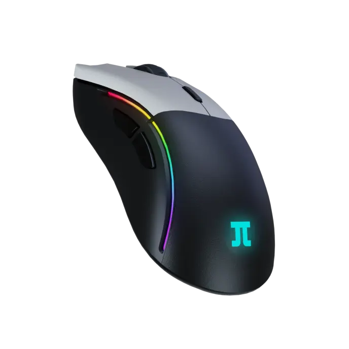 MOUSE GAMER INALAMBRICO 10000 DPI SOFTWARE PRIMUS MODO DUAL 2.4GHZ Y USB 6 BOTONES 