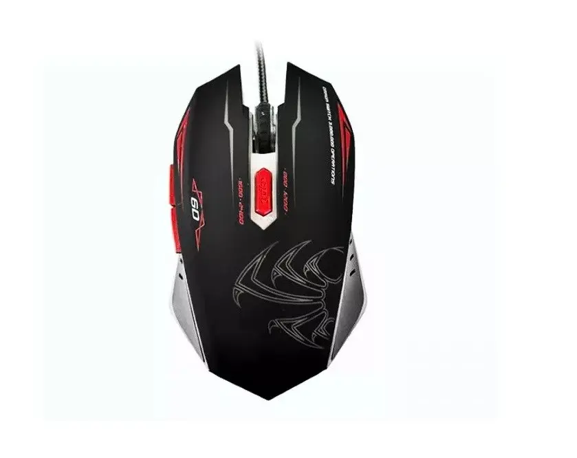 MOUSE GAMER RETROILUMINADO OMEGA 2400DPI 