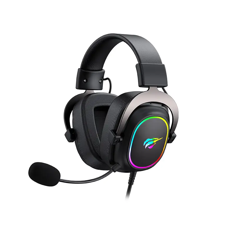 DIADEMA GAMER RETROILUMINADA RGB PROFESIONAL 7.1 USB 360º 