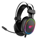 AUDIFONOS DIADEMA GAMER RGB ESTEREO MICROFONO HD USB Y 3.5MM CON ADAPTADOR 2 A 1 