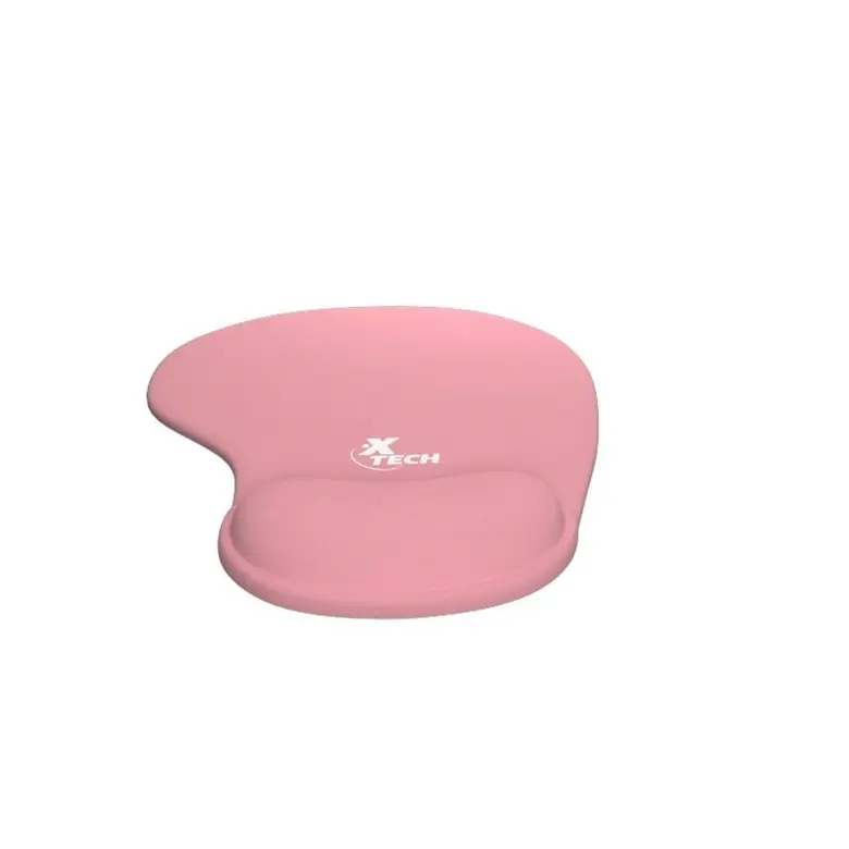 PAD MOUSE GAMER ROSADO GEL REPOSAMUÑECAS XTECH 