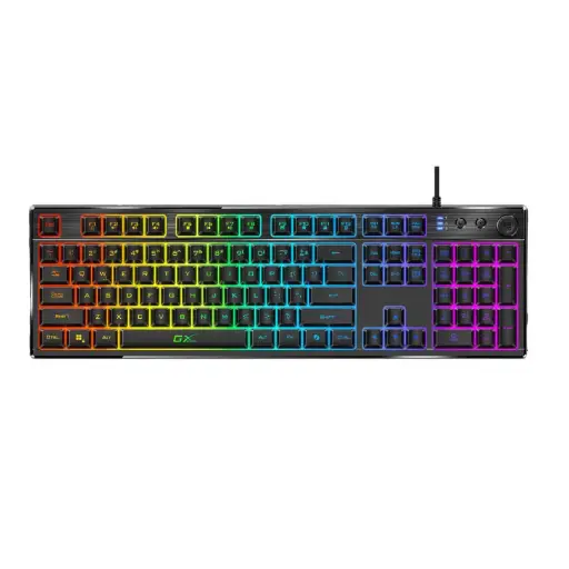 [K7] TECLADO GAMER K7 GENIUS SCORPION MEMBRANA USB NEGRO RETROILUMINADO 