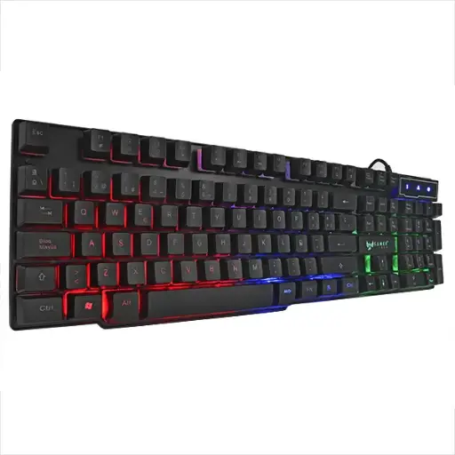 [GT600T] TECLADO GAMER USB MEMBRANA RETROILUMINADO LED RGB JALTECH 