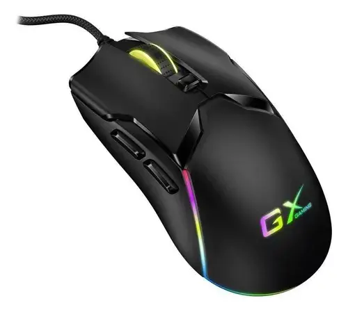 [M700] MOUSE GAMER GENIUS SCORPION USB NEGRO 7200DPI PROGRAMABLE 6 BOTONES 
