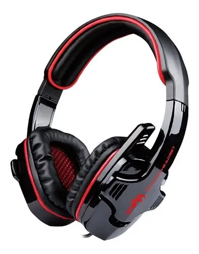 [HS-9020] DIADEMA GAMER CON MICRÓFONO  VOLUMEN, OMEGA GAMING