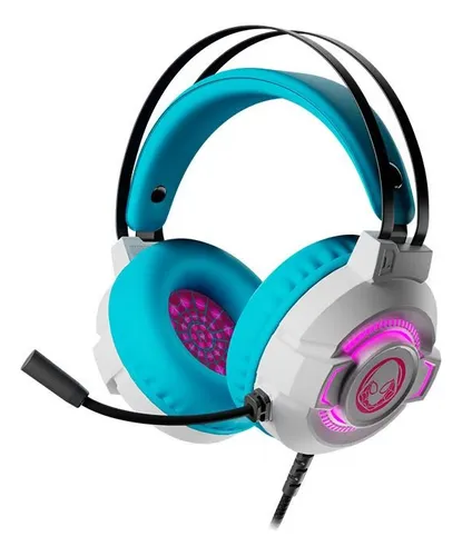 [XTH-M565SG] AUDIFONOS ESTEREO GAMER GWEN SPIDER 3.5MM RGB WAIFU CONTRARUIDO 