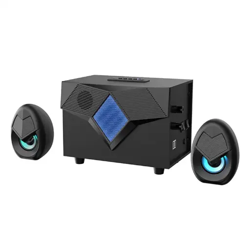 [SF136BT] PARLANTE BLUETOOTH GAMER HAVIT SUBWOOFER 11W BT/AUX/USB/SD/FM 